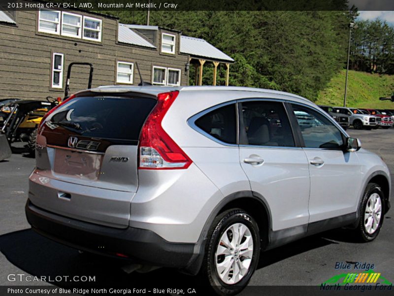 Mountain Air Metallic / Gray 2013 Honda CR-V EX-L AWD