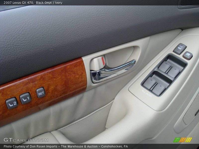 Black Onyx / Ivory 2007 Lexus GX 470