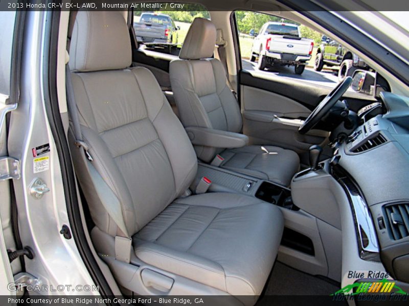 Mountain Air Metallic / Gray 2013 Honda CR-V EX-L AWD