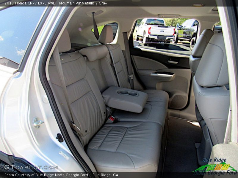 Mountain Air Metallic / Gray 2013 Honda CR-V EX-L AWD