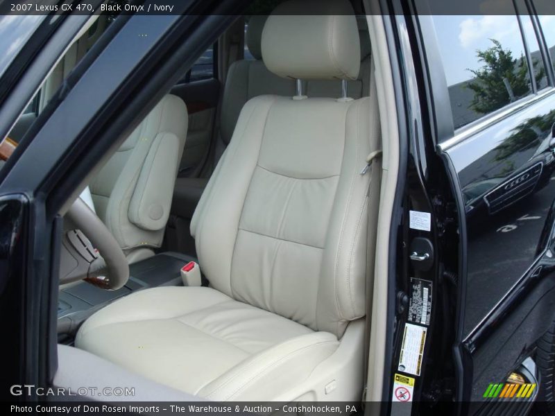 Black Onyx / Ivory 2007 Lexus GX 470