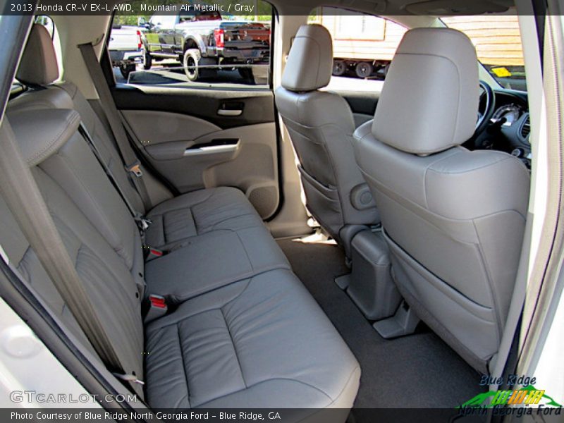 Mountain Air Metallic / Gray 2013 Honda CR-V EX-L AWD