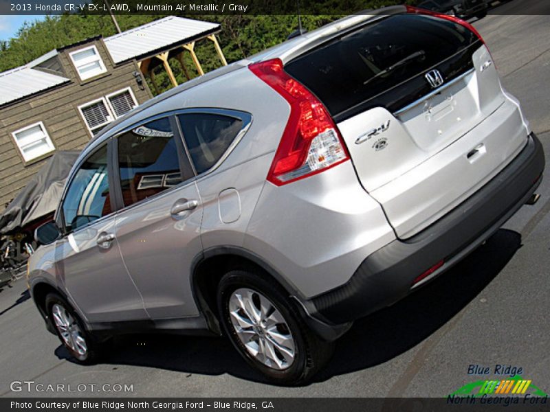 Mountain Air Metallic / Gray 2013 Honda CR-V EX-L AWD