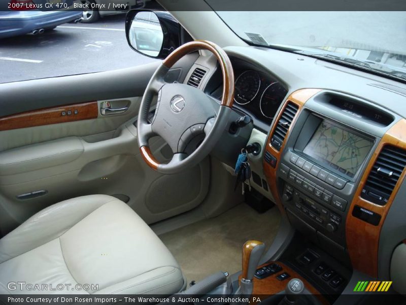 Black Onyx / Ivory 2007 Lexus GX 470