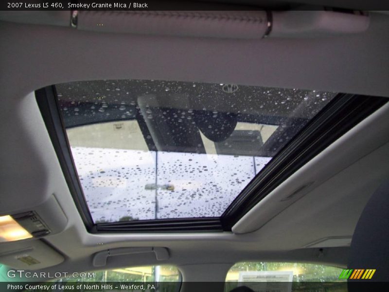 Smokey Granite Mica / Black 2007 Lexus LS 460