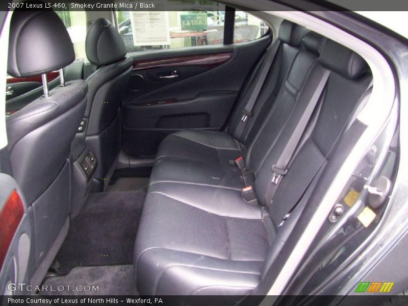 Smokey Granite Mica / Black 2007 Lexus LS 460