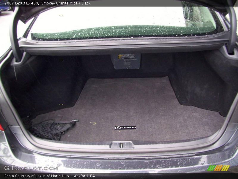 Smokey Granite Mica / Black 2007 Lexus LS 460