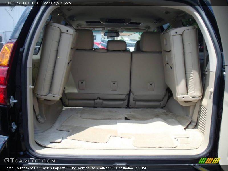 Black Onyx / Ivory 2007 Lexus GX 470