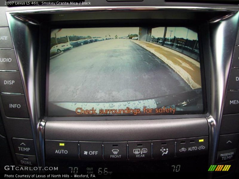 Smokey Granite Mica / Black 2007 Lexus LS 460