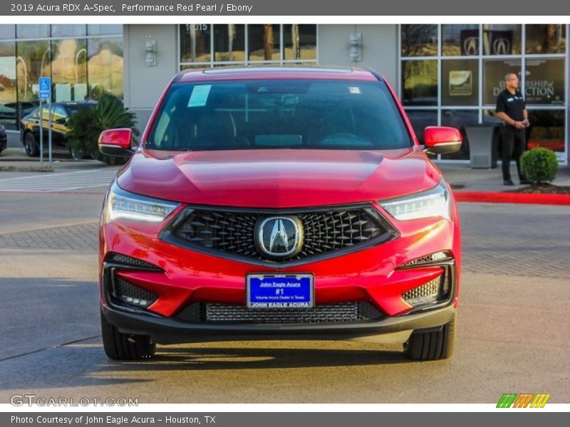 Performance Red Pearl / Ebony 2019 Acura RDX A-Spec