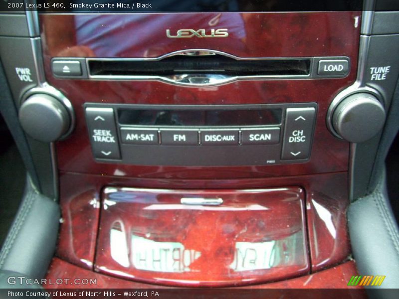 Smokey Granite Mica / Black 2007 Lexus LS 460