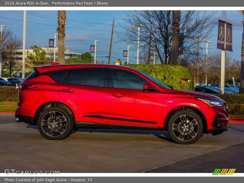 Performance Red Pearl / Ebony 2019 Acura RDX A-Spec