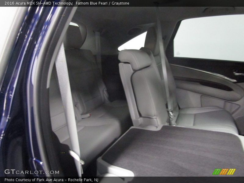 Fathom Blue Pearl / Graystone 2016 Acura MDX SH-AWD Technology