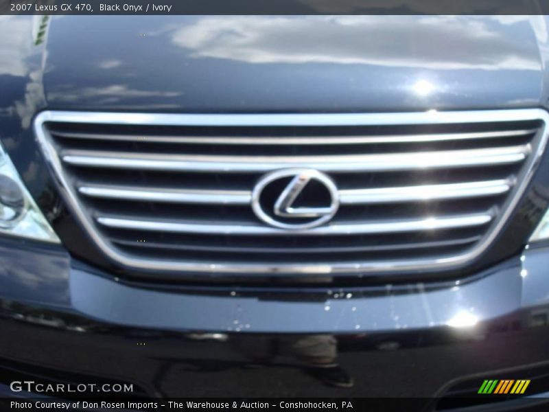 Black Onyx / Ivory 2007 Lexus GX 470