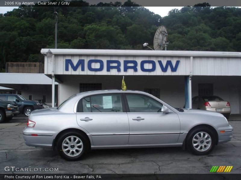 Clear Silver / Gray 2006 Kia Amanti