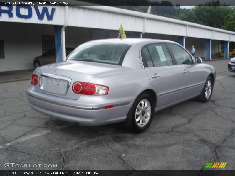 Clear Silver / Gray 2006 Kia Amanti