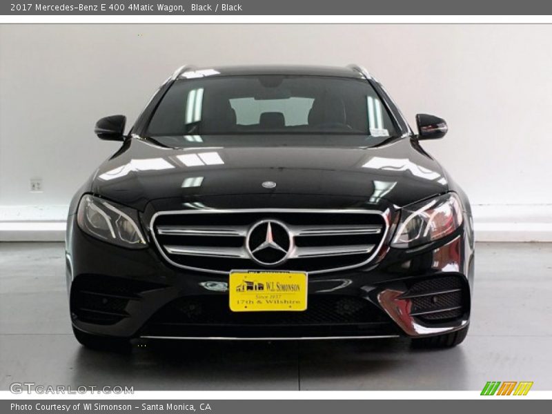 Black / Black 2017 Mercedes-Benz E 400 4Matic Wagon