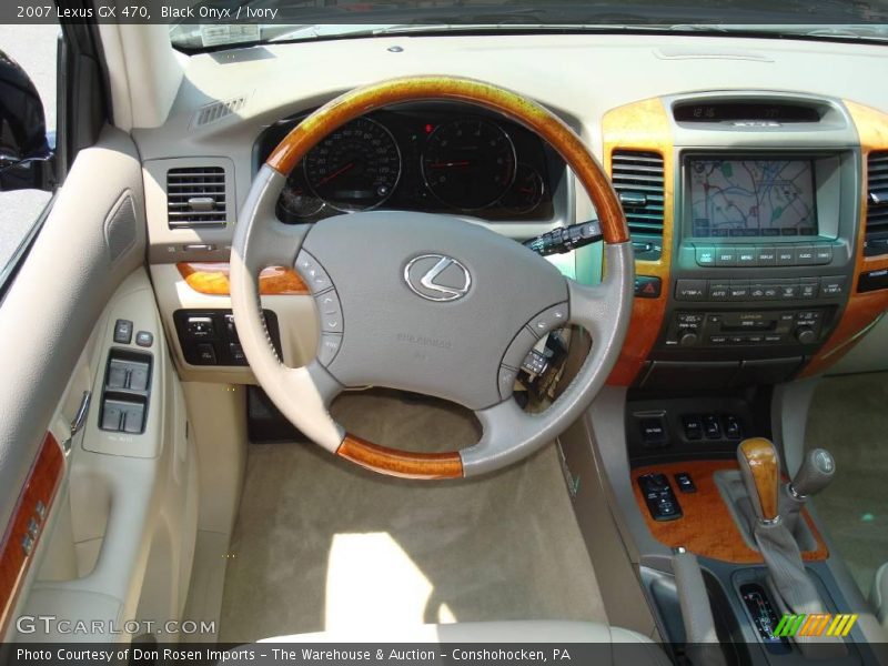 Black Onyx / Ivory 2007 Lexus GX 470
