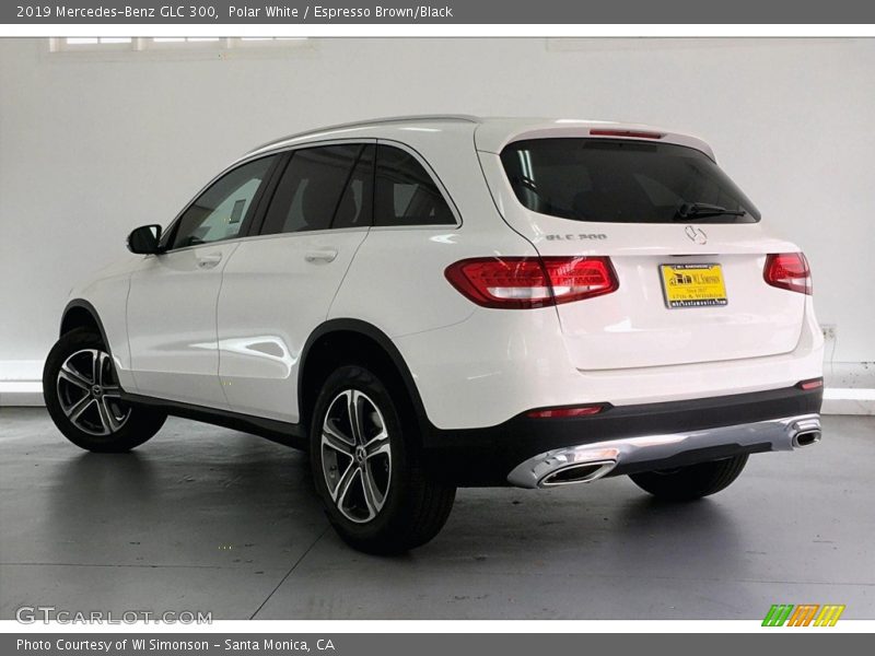 Polar White / Espresso Brown/Black 2019 Mercedes-Benz GLC 300