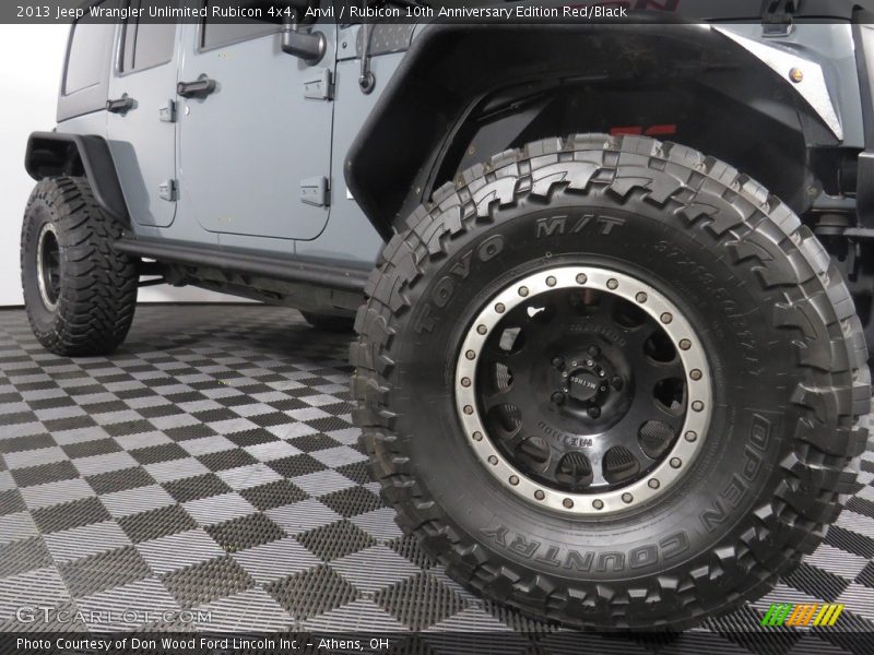 Anvil / Rubicon 10th Anniversary Edition Red/Black 2013 Jeep Wrangler Unlimited Rubicon 4x4