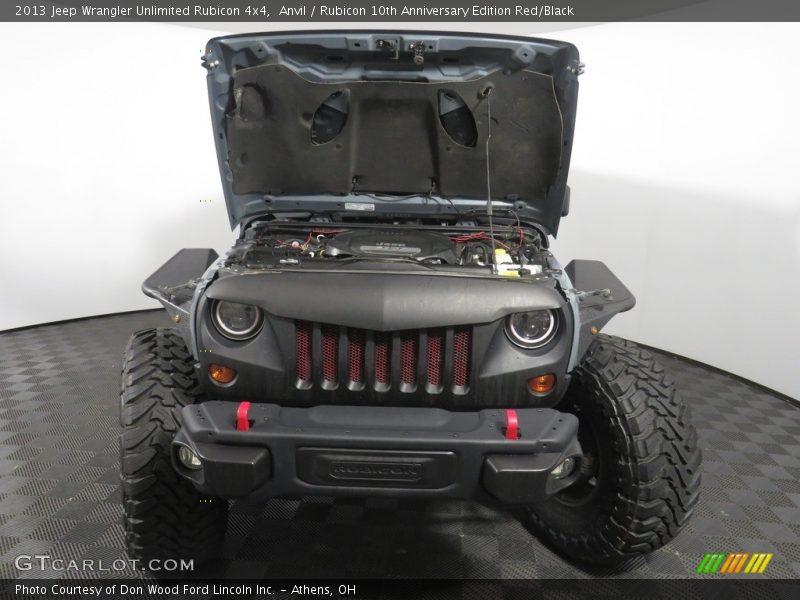 Anvil / Rubicon 10th Anniversary Edition Red/Black 2013 Jeep Wrangler Unlimited Rubicon 4x4