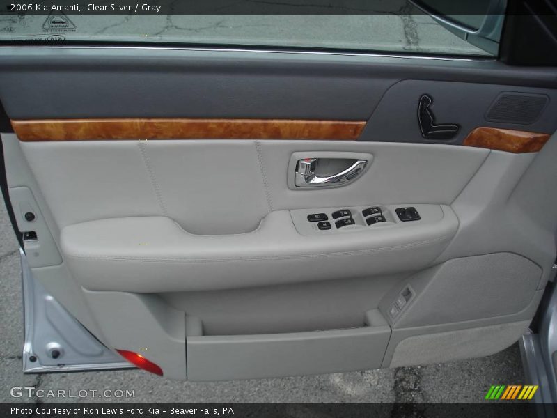 Clear Silver / Gray 2006 Kia Amanti