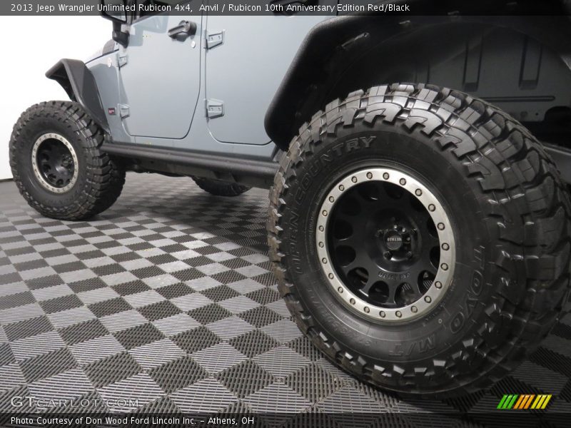 Anvil / Rubicon 10th Anniversary Edition Red/Black 2013 Jeep Wrangler Unlimited Rubicon 4x4