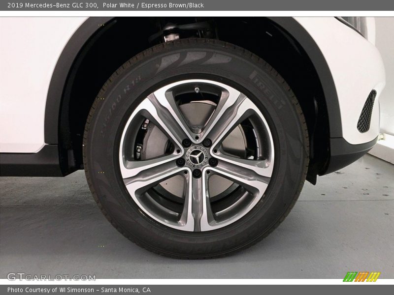 Polar White / Espresso Brown/Black 2019 Mercedes-Benz GLC 300