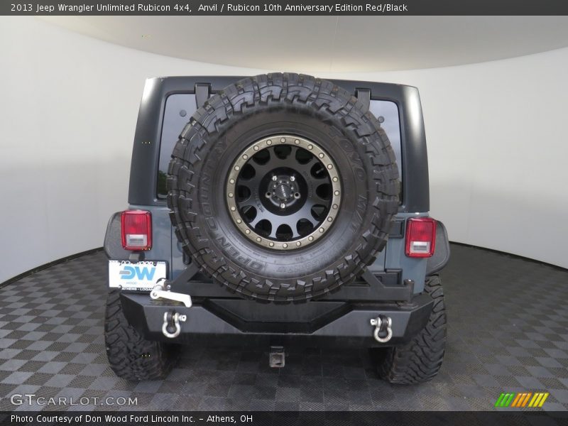 Anvil / Rubicon 10th Anniversary Edition Red/Black 2013 Jeep Wrangler Unlimited Rubicon 4x4