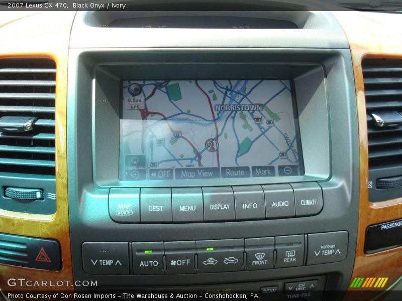 Black Onyx / Ivory 2007 Lexus GX 470