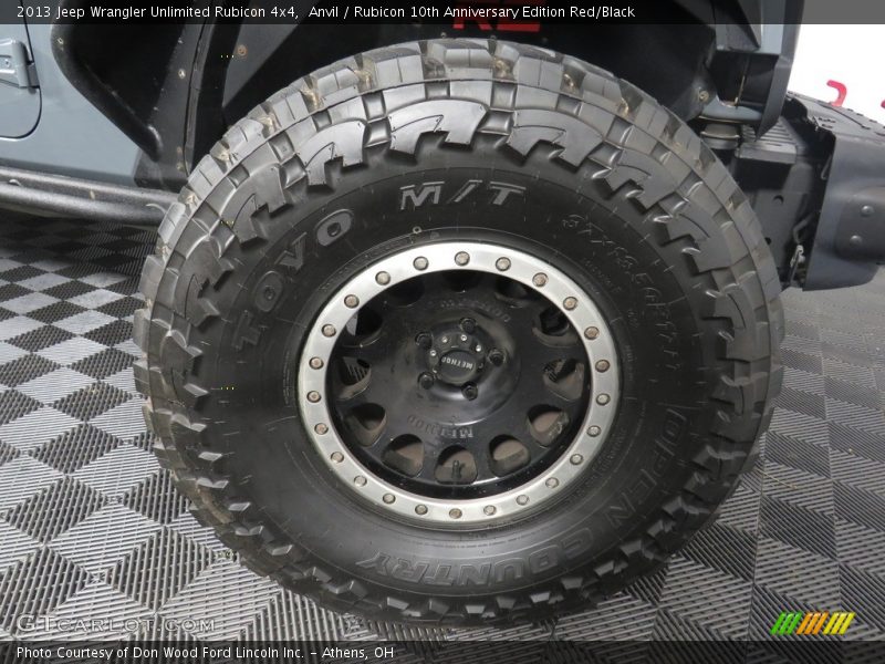 Anvil / Rubicon 10th Anniversary Edition Red/Black 2013 Jeep Wrangler Unlimited Rubicon 4x4