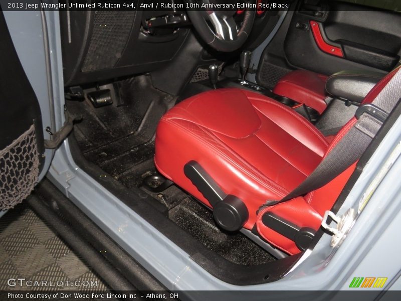 Anvil / Rubicon 10th Anniversary Edition Red/Black 2013 Jeep Wrangler Unlimited Rubicon 4x4