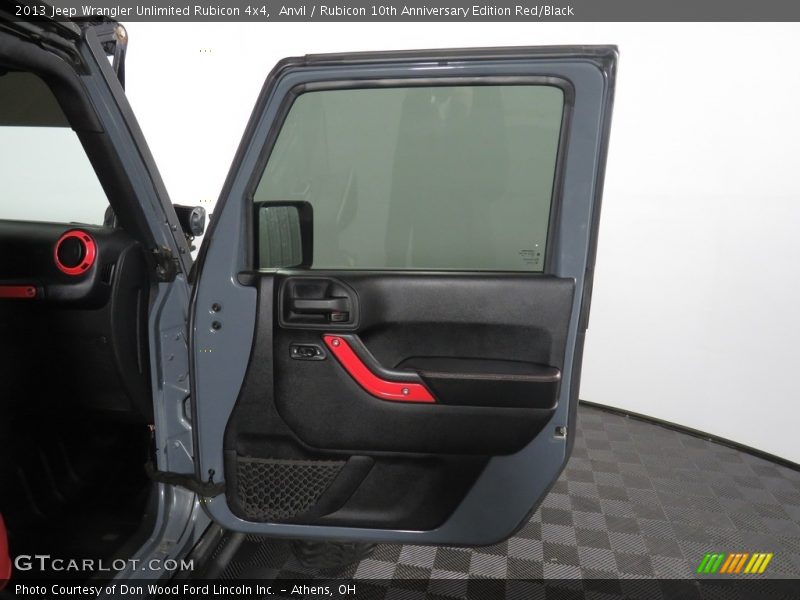 Anvil / Rubicon 10th Anniversary Edition Red/Black 2013 Jeep Wrangler Unlimited Rubicon 4x4