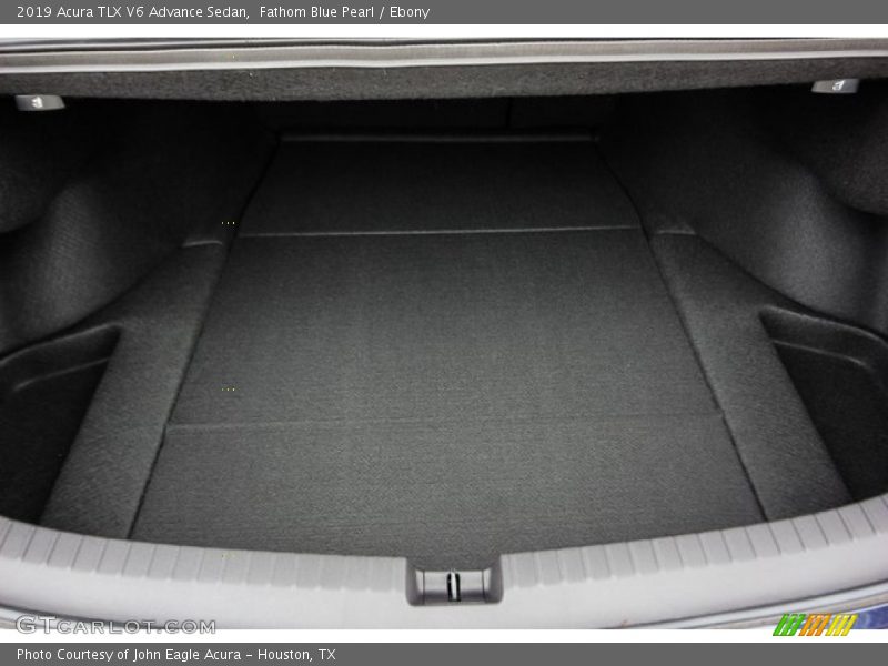 Fathom Blue Pearl / Ebony 2019 Acura TLX V6 Advance Sedan