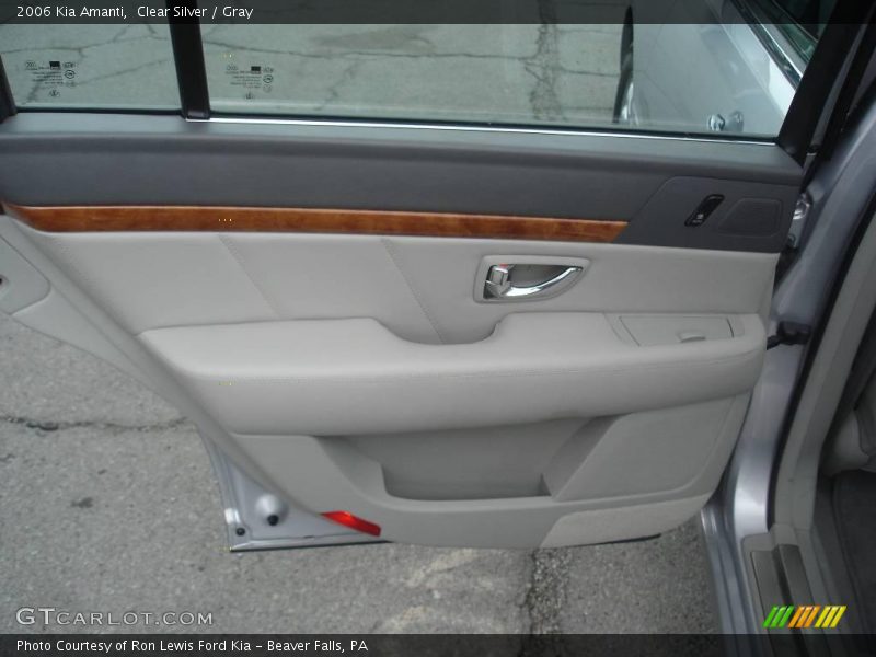 Clear Silver / Gray 2006 Kia Amanti