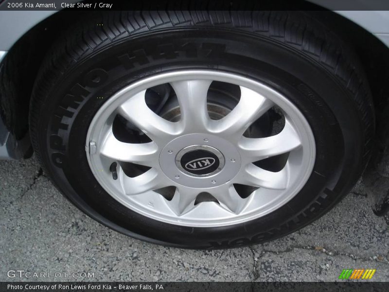 Clear Silver / Gray 2006 Kia Amanti