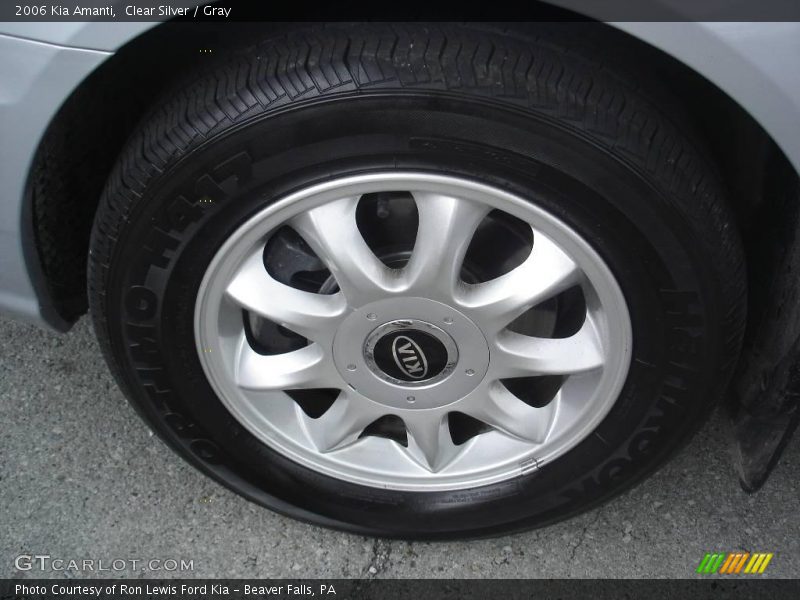 Clear Silver / Gray 2006 Kia Amanti