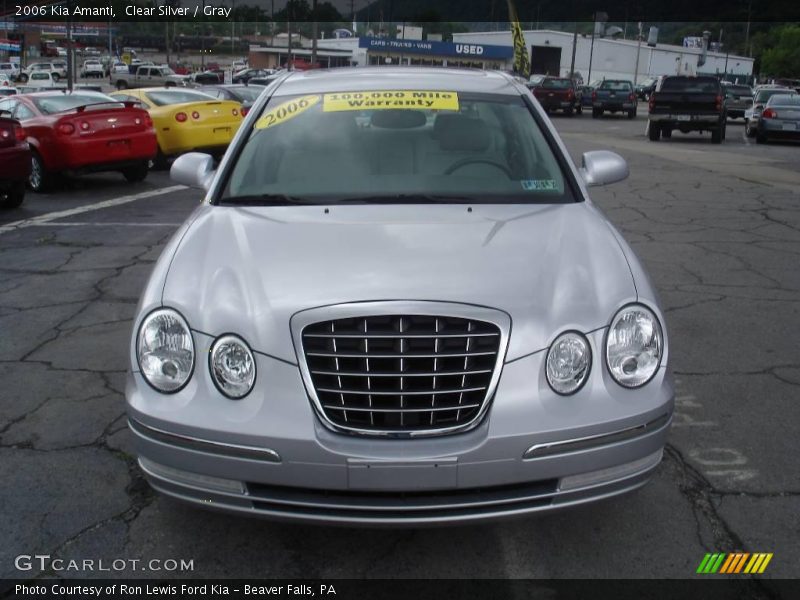 Clear Silver / Gray 2006 Kia Amanti