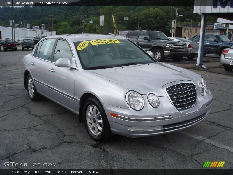 Clear Silver / Gray 2006 Kia Amanti