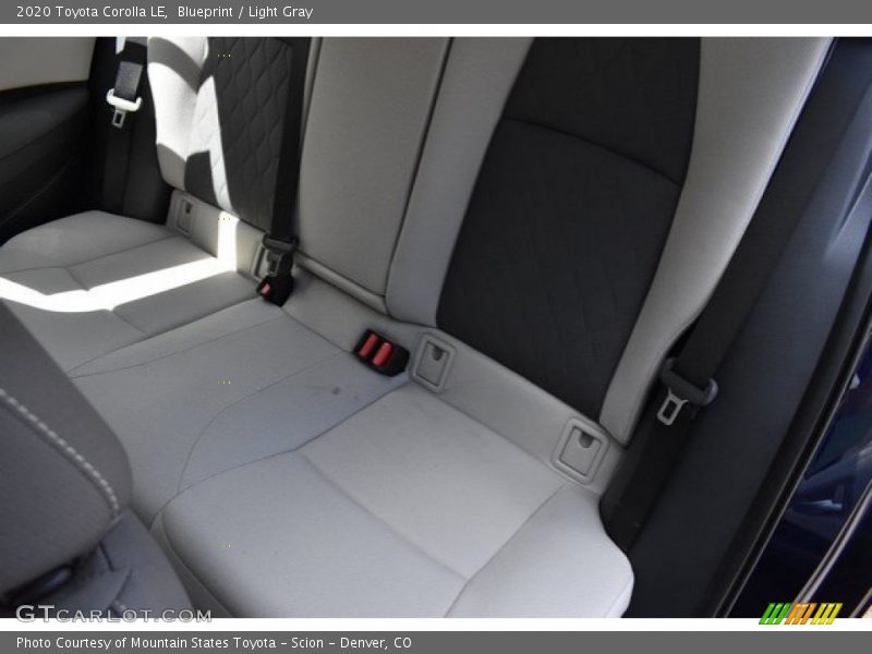 Blueprint / Light Gray 2020 Toyota Corolla LE