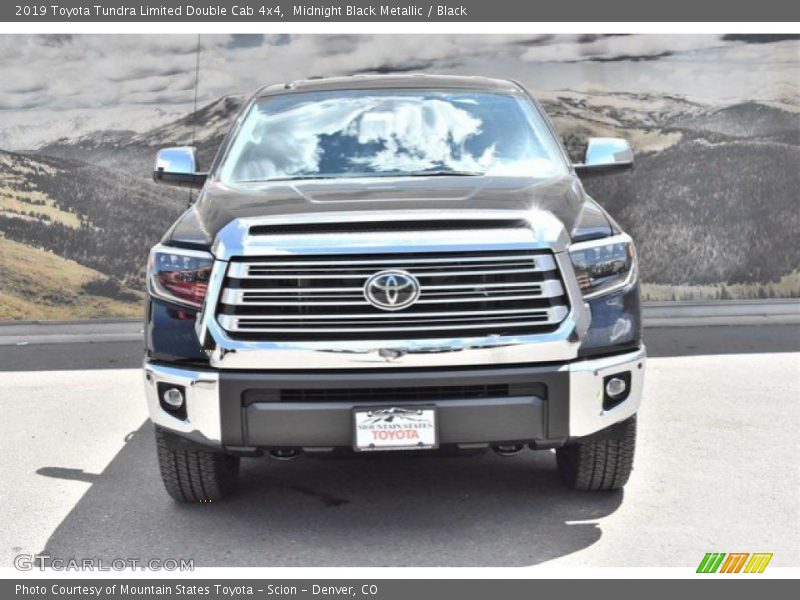 Midnight Black Metallic / Black 2019 Toyota Tundra Limited Double Cab 4x4