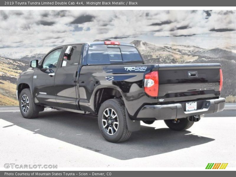 Midnight Black Metallic / Black 2019 Toyota Tundra Limited Double Cab 4x4