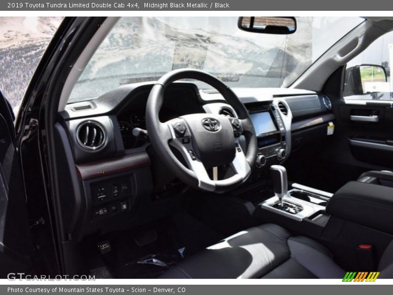 Midnight Black Metallic / Black 2019 Toyota Tundra Limited Double Cab 4x4