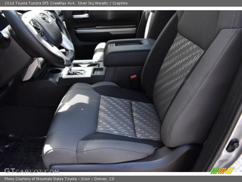 Silver Sky Metallic / Graphite 2019 Toyota Tundra SR5 CrewMax 4x4