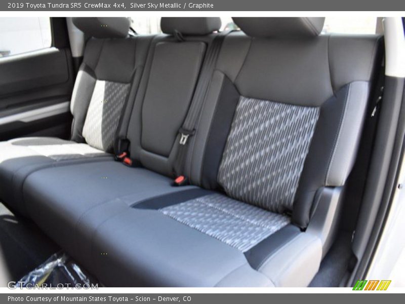 Silver Sky Metallic / Graphite 2019 Toyota Tundra SR5 CrewMax 4x4