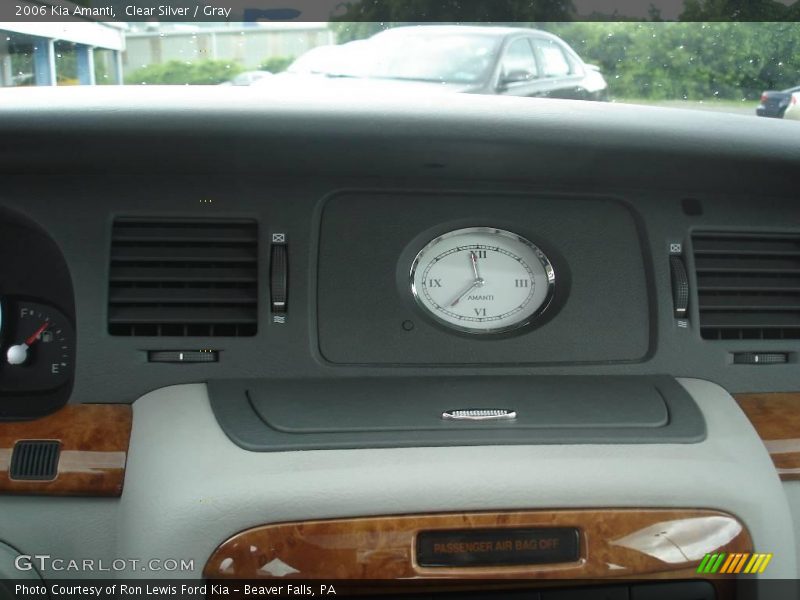 Clear Silver / Gray 2006 Kia Amanti