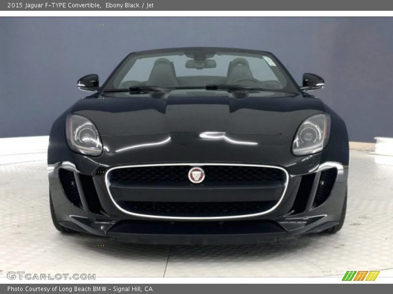 Ebony Black / Jet 2015 Jaguar F-TYPE Convertible
