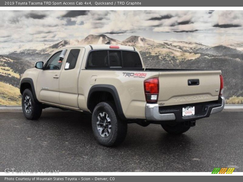 Quicksand / TRD Graphite 2019 Toyota Tacoma TRD Sport Access Cab 4x4