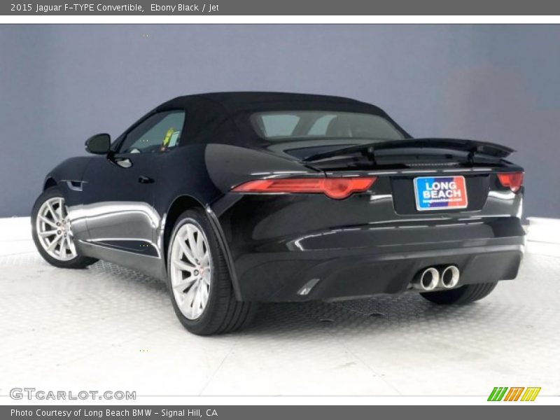 Ebony Black / Jet 2015 Jaguar F-TYPE Convertible