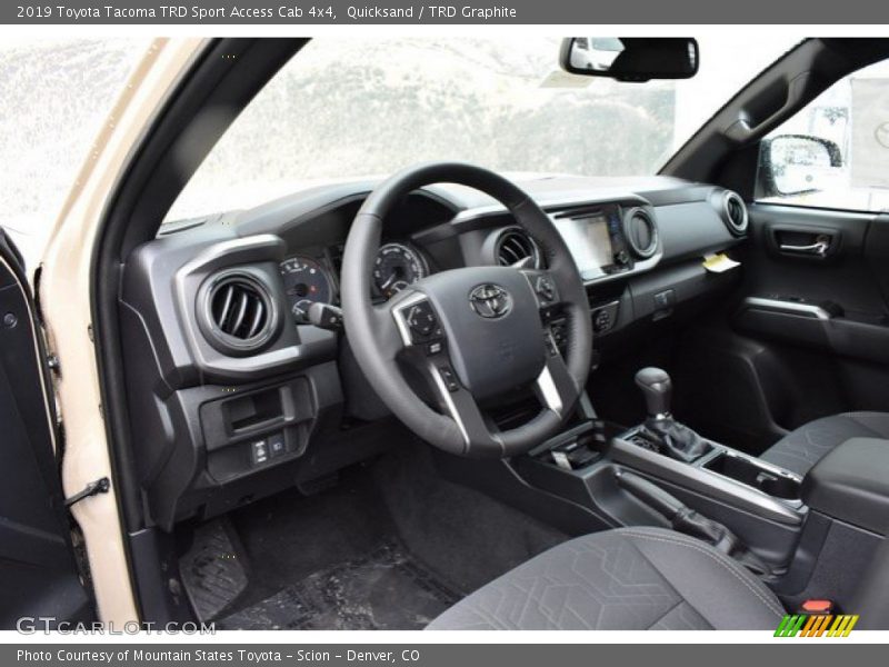 Quicksand / TRD Graphite 2019 Toyota Tacoma TRD Sport Access Cab 4x4